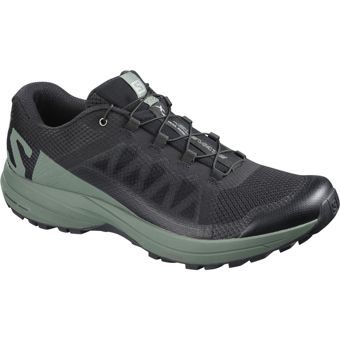 Salomon Israel XA ELEVATE - Mens Trail Running Shoes - Black (AWJY-46012)